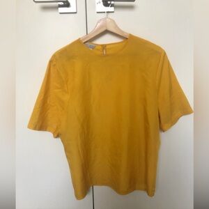 Vintage Yellow Blouse
